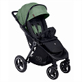 Детская прогулочная коляска Sweet Baby Suburban Compatto на черной раме (Dark Green
						
					) — Фото
