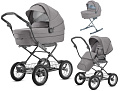 Детская коляска Inglesina Sofia System Duo 2 в 1 на шасси Ergo Bike (Stone Grey
						
					) — Фото