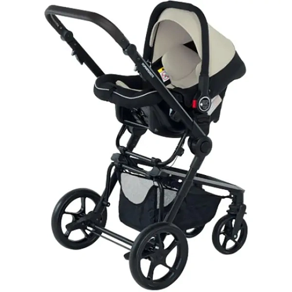 Детская коляска Foppapedretti 3Chic Travel System Black Frame 3 в 1 фото 4