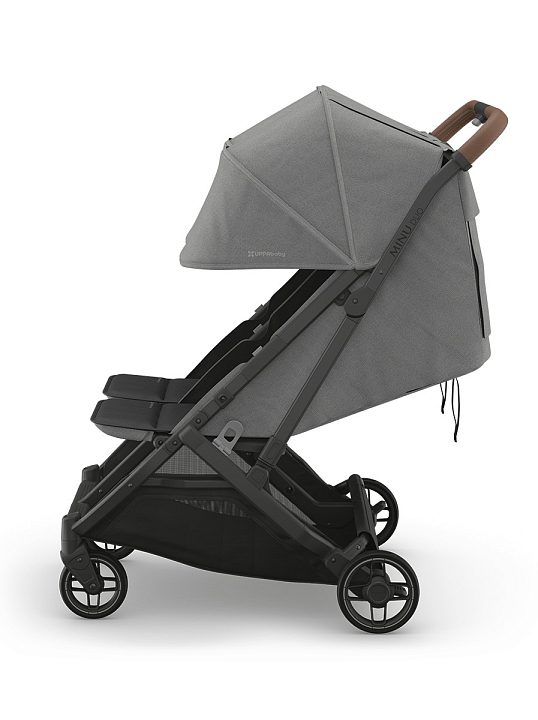 Детская коляска для двойни UPPAbaby Minu Duo — как выглядит в жизни