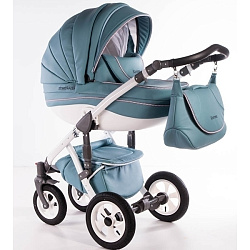 Детская коляска Street Racer Karona Eco 2 в 1, эко-кожа