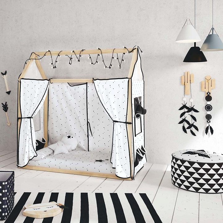 Кровать Micuna Tipi House — как выглядит в жизни