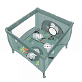Детский манеж Baby Design Play UP (Green - 04 2020
						
					) — Фото