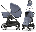 Детская коляска Inglesina Aptica System Duo 2 в 1 на шасси Aptica Graphite (AA72N6ASB + AE70N6206
						
					) — Фото