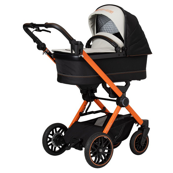 Детская коляска Hartan AMG GT2 2 в 1 на оранжевой раме фото 1