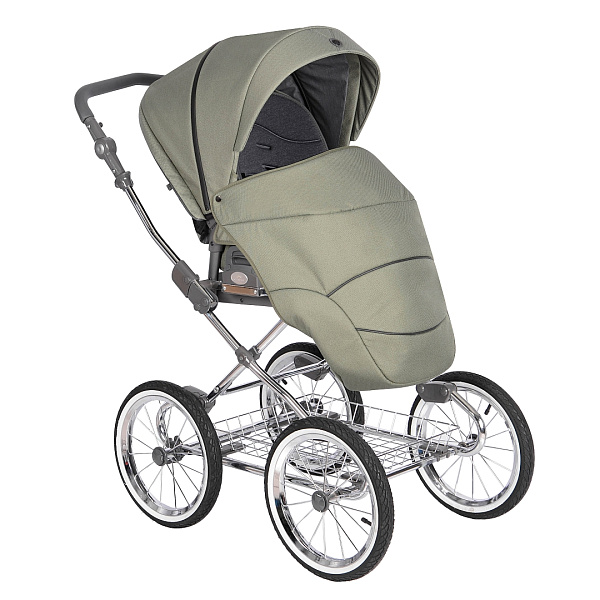 Детская коляска Roan Bass Next Classic 2 в 1, колесо D-14 фото 4