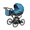 Детская коляска Noordline Olivia Classic 3 в 1 (Aqua
						
					) — Фото