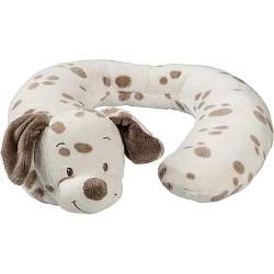 Детская подушка-подголовник Nattou Neck pillow Наттоу Нек пиллоу Max, Noa & Tom Собачка 777452