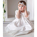 Крестильный комплект для девочки Makkaroni Kids Варвара, 2 предмета (80-86см (1-1,5года)) — Фото