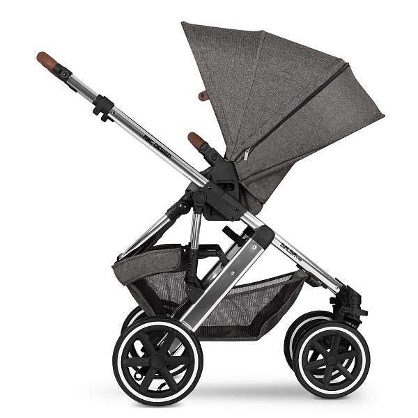 Детская коляска ABC-Design Salsa 4 Air 2 в 1 на серебряной раме фото 11