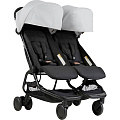 Коляска для путешествий с двойней Mountain Buggy Nano Duo (Silver
						
					) — Фото