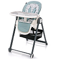 Детский стульчик для кормления Baby Design Penne (05 бирюзовый
						
					) — Фото
