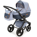 Детская коляска Adamex Elsa 3 в 1, ткань+эко-кожа (V14
						
					) — Фото