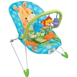 Детское кресло-качалка Fitch Baby Animal Paradise с игрушками и вибрацией