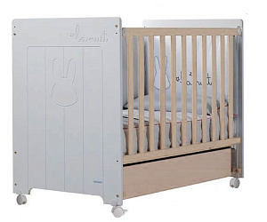 Детская кроватка Micuna Bunny Plus с матрасом Sleepy