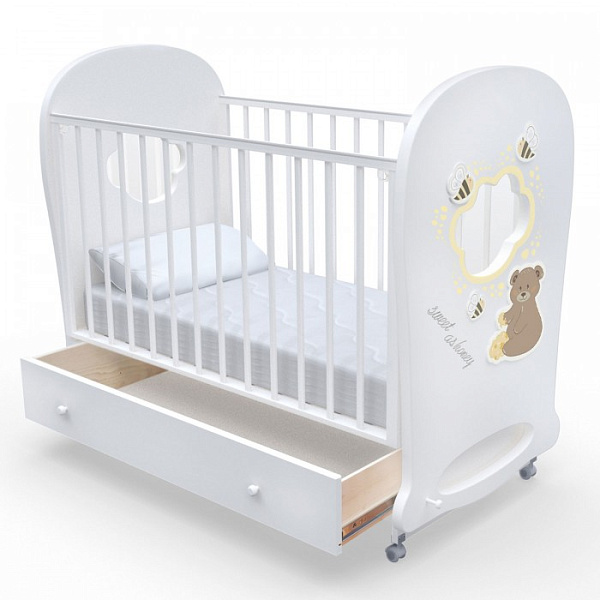 Детская кроватка Nuovita Stanzione Honey Bear Swing фото 1