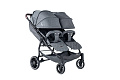Детская прогулочная коляска для двойни Bubago Model Q Duo (Light Grey
						
					) — Фото