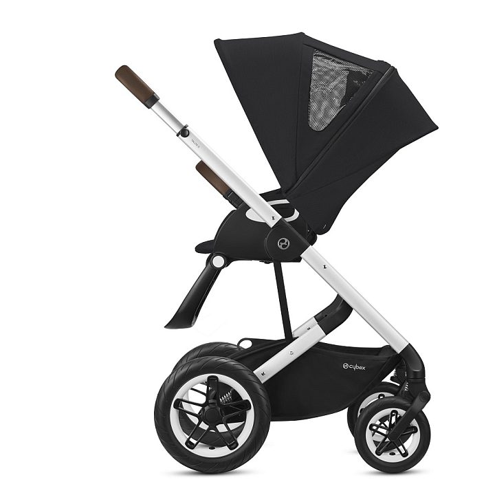 Детская прогулочная коляска Cybex Talos S Lux — как выглядит в жизни