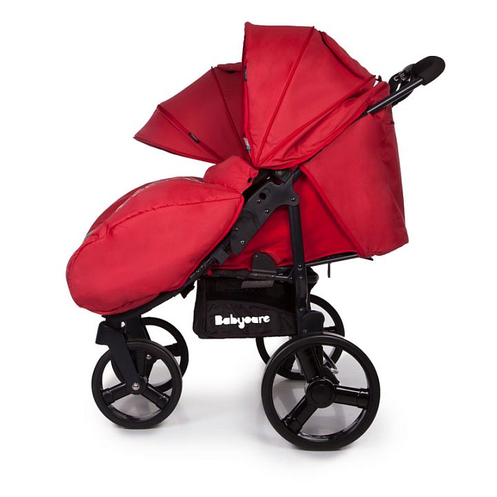 Детская прогулочная коляска для двойни Baby Care Cruze Duo — как выглядит в жизни