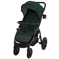 Детская коляска Indigo Epica XL Air с сумкой (Темно-зеленый
						
					) — Фото