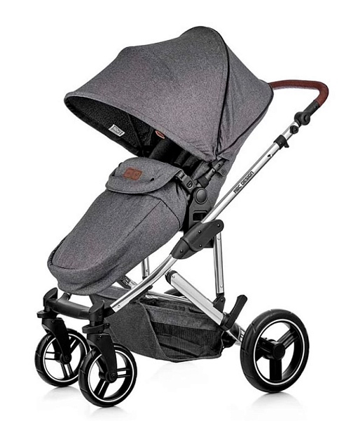 Детская коляска ABC-Design Catania 4 2023 2 в 1 на серебряной раме фото 5