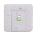 Мягкий пеленальный матрац Ceba Baby Mix на комод 70 x 75 см (Zebra grey W-144-002-260) — Фото