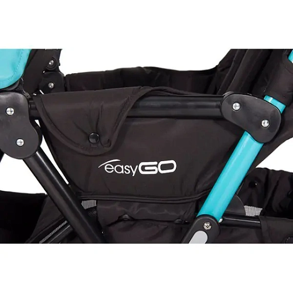 Детская прогулочная коляска для близнецов и погодок easyGo Fusion Duo фото 3