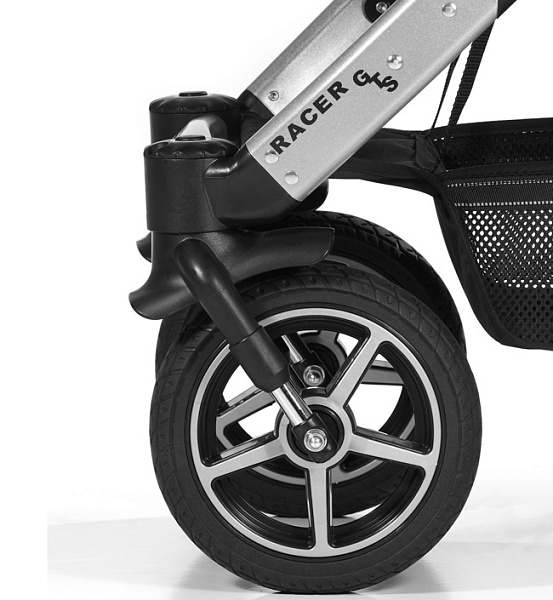 Детская коляска Hartan Racer GTS XL 2 в 1 на серой раме фото 8