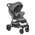 Детская прогулочная коляска Pituso Toledo 2021 с колесами Air (Grey Metallic/Серый металлик
						
					) — Фото