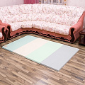 Детский игровой складывающийся коврик AlzipMat Silion Mat S SM-200S (Eco Modern Blue
						
					) — Фото