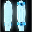 Скейтборд RT Y-Scoo Big Fishskateboard Glow 27" с сумкой арт. 402E, 68,6х19 - Фото