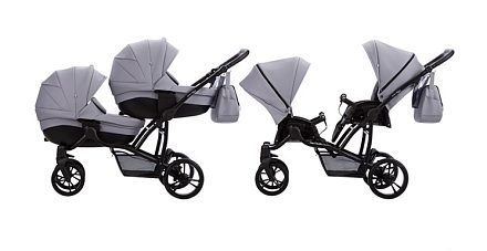 Детская коляска для двойни Bebetto42 Comfort Pro 2 в 1