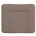 Матрац пеленальный Ceba Baby Себа Беби 70*85 см мягкий на комод (Stars brown W-134-066-230
						
					) — Фото