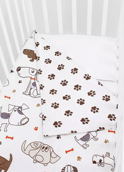 Комплект постели в кроватку Топотушки Фантазия, 3 предмета фото 2