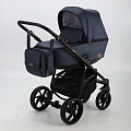 Детская коляска BeBe-Mobile Gusto Deluxe 2 в 1, эко-кожа (GU112 (синяя эко-кожа)
						
					) — Фото