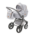 Детская коляска Adamex Elsa 2 в 1, ткань+эко-кожа (V1
						
					) — Фото