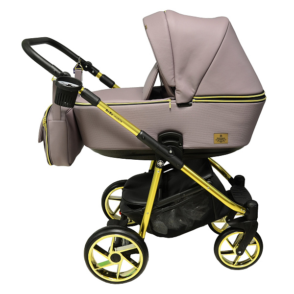 Детская коляска BeBe-Mobile Gusto Special Edition Deluxe 3 в 1, эко-кожа фото 1