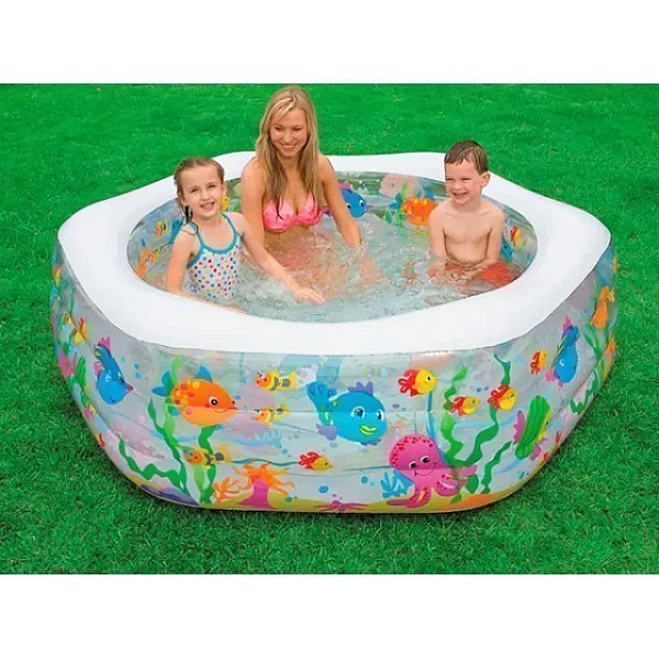 Надувной бассейн Intex Интекс Аквариум с56493 фото 2