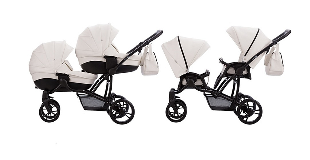 Детская коляска для двойни Bebetto42 Comfort Pro 2 в 1 - Фото