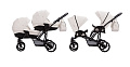 Детская коляска для двойни Bebetto42 Comfort Pro 2 в 1 (05_CZA
						
					) — Фото