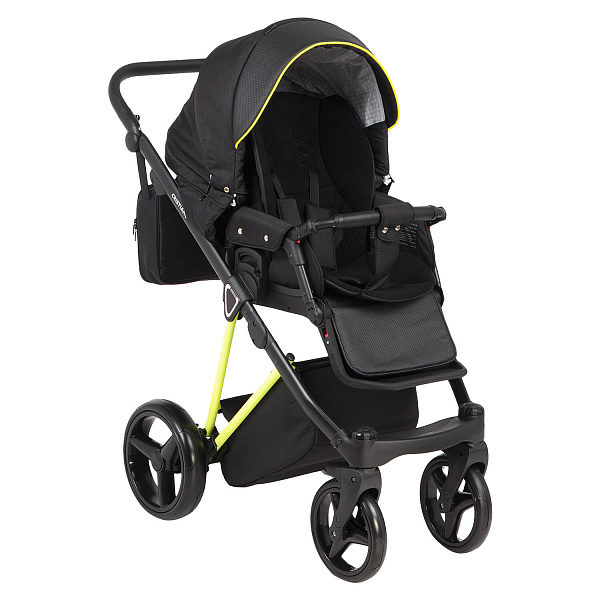 Детская коляска Adamex Cristiano Fluo 3 в 1 фото 6