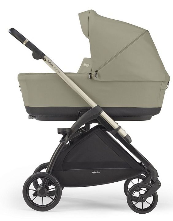 Детская коляска Inglesina Electa System Duo 2 в 1 на шасси Electa Iridium Black — как выглядит в жизни