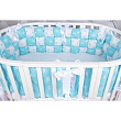 Бортики Бонбон в кроватку Amarobaby Royal Care, 6 предметов - Фото