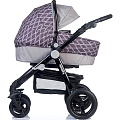 Детская коляска Babyhit Valentine 2 в 1 (Violet - Grey
						
					) — Фото