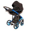 JDI-02 Чёрный - Синяя рама