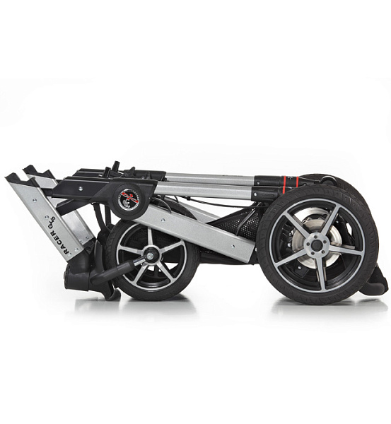 Детская коляска Hartan Racer GTS XL 2 в 1 на серой раме фото 7