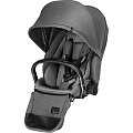 Детская коляска Cybex Priam Lux 3 в 1, шасси All Terrain Chrome (Manhattan Grey
						
					) — Фото