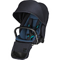 Детская коляска Cybex Priam Lux 2 в 1, шасси City Light Chrome (True Blue
						
					) — Фото