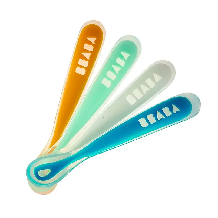 Набор эргономических ложек Beaba Spoon for my first meals 913413 — как выглядит в жизни