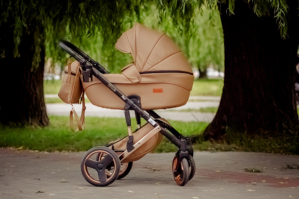 Детская коляска Ray Ultra Miedz 2 в 1 фото 4
